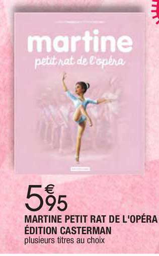 martine petit rat de l'opéra édition casterman