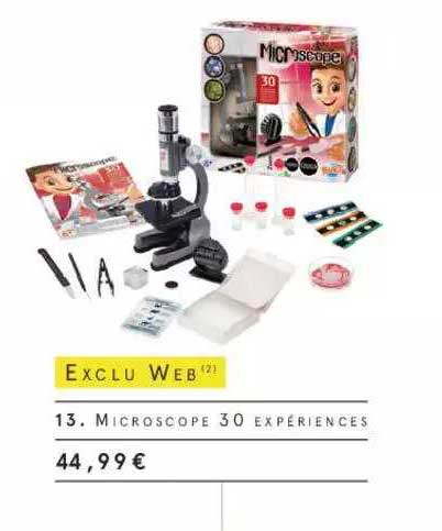 microscope 30 expériences