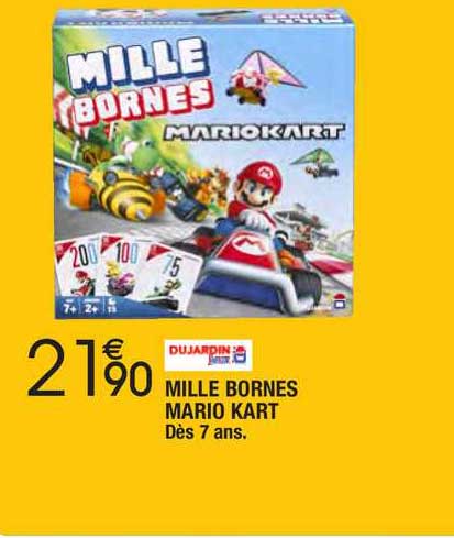 mille bornes mario kart dujardin jeux