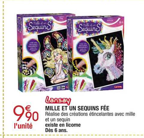 mille et un sequins fée lansay