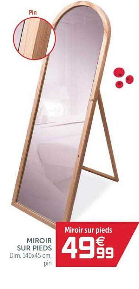 Miroir Sur Pieds