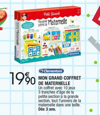 mon grand coffret de maternelle clementoni