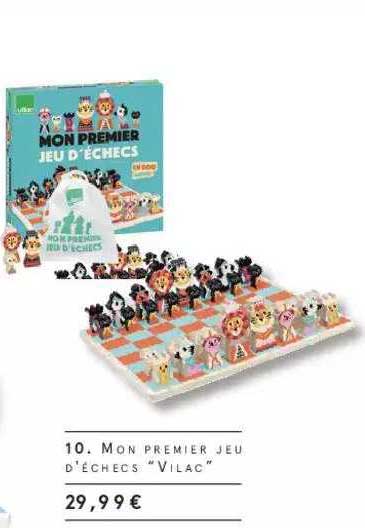 mon premier jeu d'échecs "vilac"