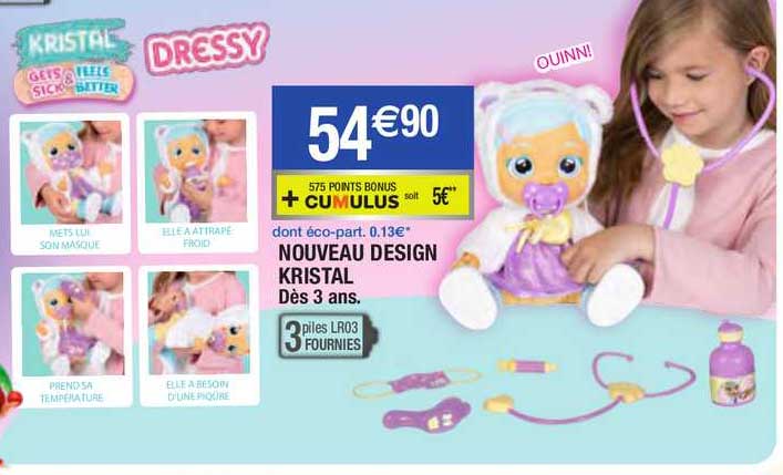 nouveau design kristal