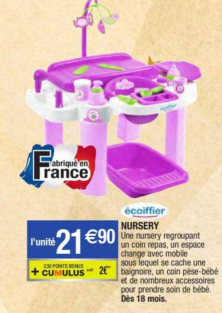 nursery écoiffier