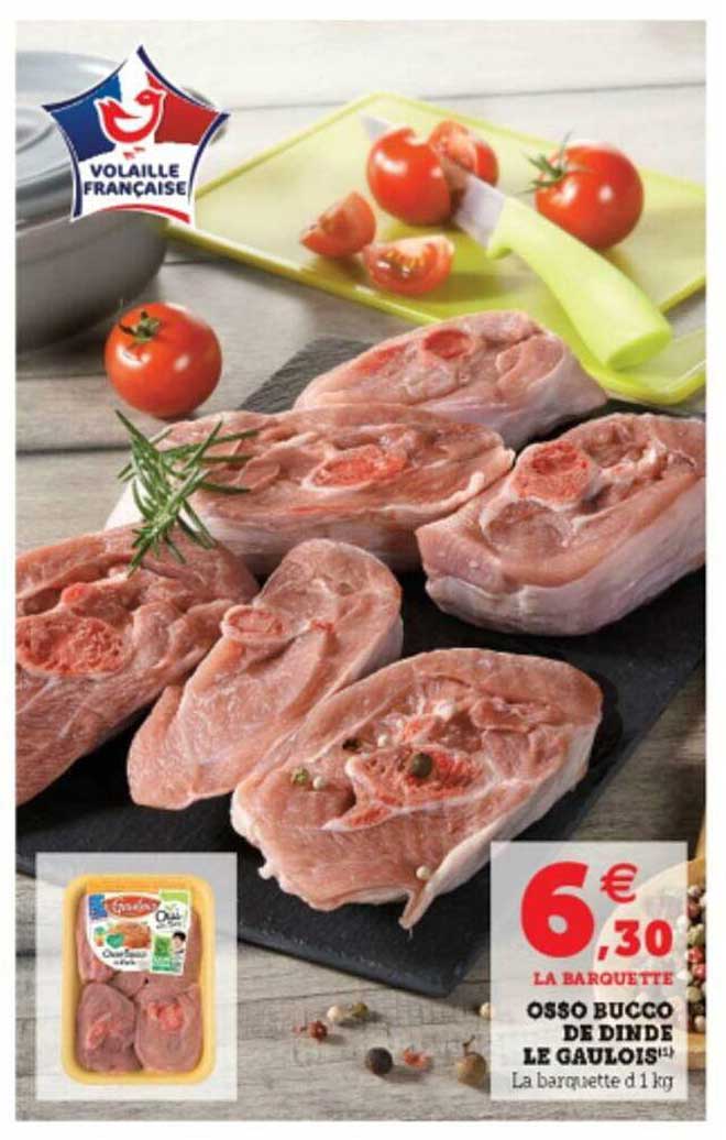 osso bucco de dinde le gaulois