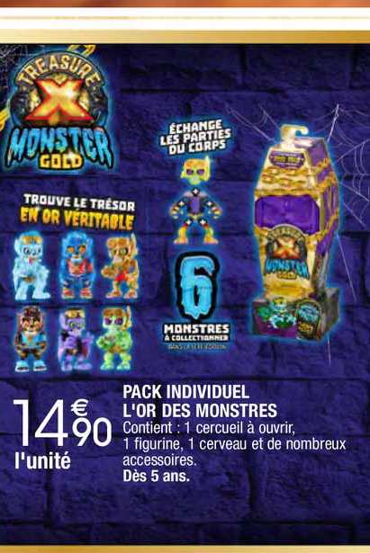 Pack Individuel L'or Des Monstres