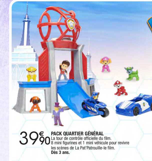 pack quartier général