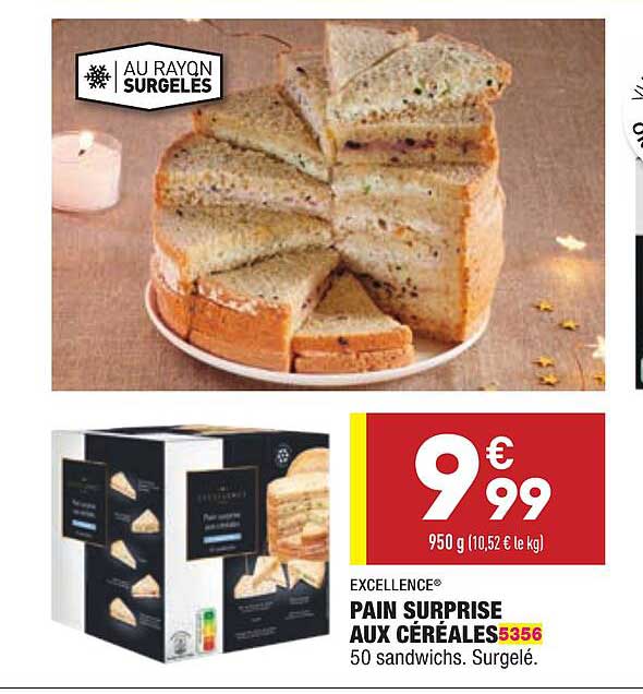 Pain Surprise Aux Céréales Excellence®
