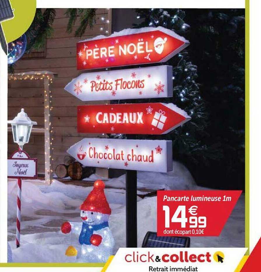 Pancarte Lumineuse 1 M