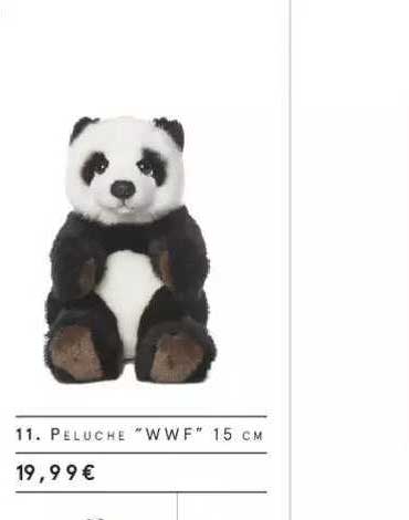 Peluche "wwf" 15 Cm