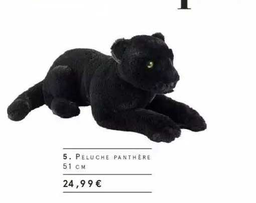 peluche panthère 51 cm