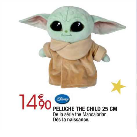 peluche the child 25 cm disney
