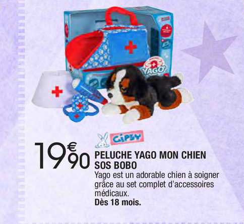 peluche yago mon chien sos bobo gypsy