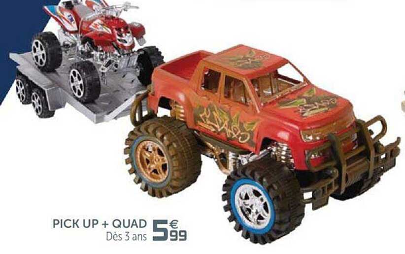 pick up + quad