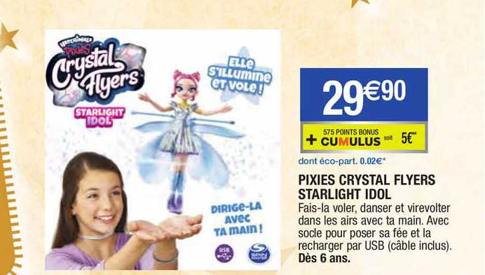pixies crystal flyers starlight idol