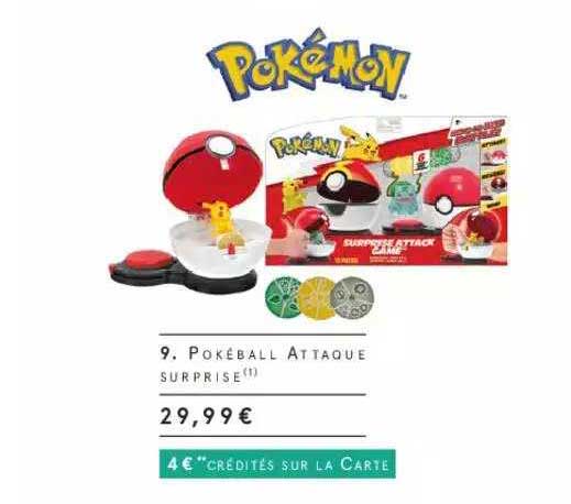 pokéball attaque surprise