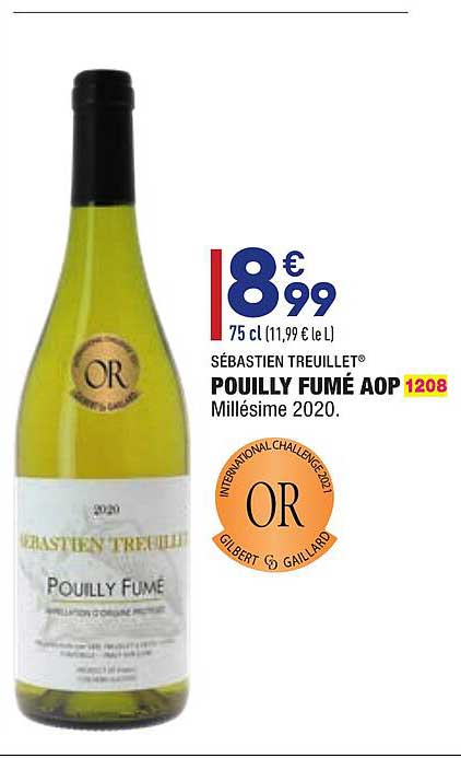 pouilly fumé aop sébastien treuillet®
