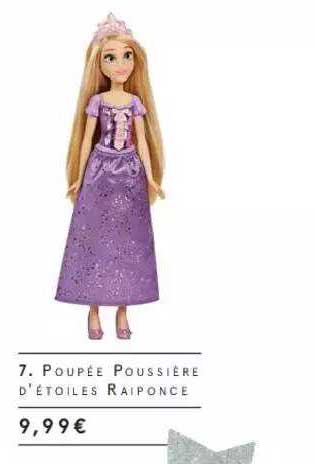 poupée poussière d'étoiles raiponce