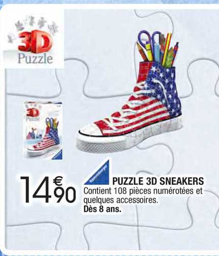 Puzzle 3d Sneakers