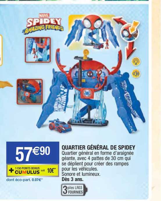 quartier général de spidey