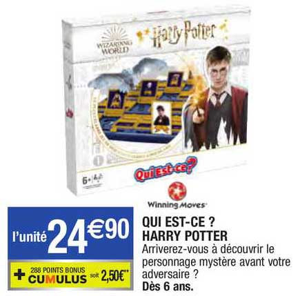 qui est-ce ? harry potter