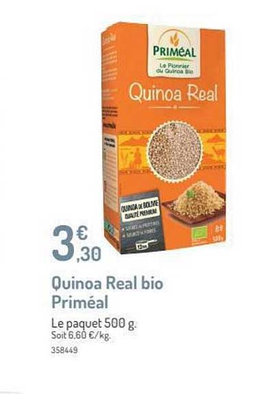 quinoa real bio priméal