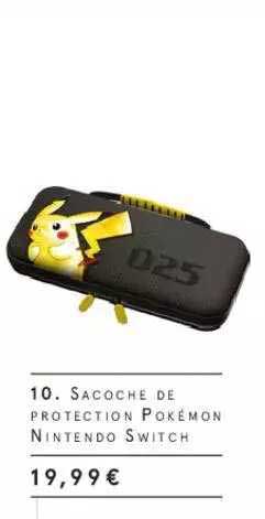 Sacoche De Protection Pokémon Nintendo Switch