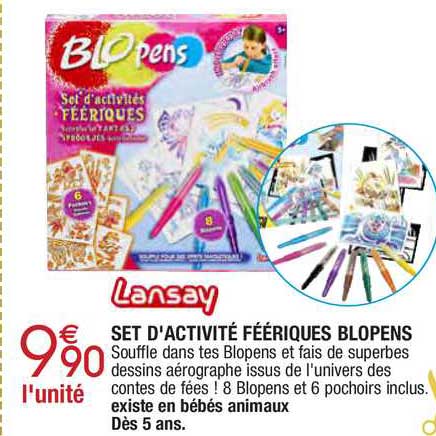 set d'activité féériques blopens lansay