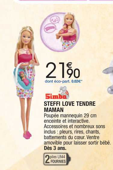 steffi love tendre maman simba