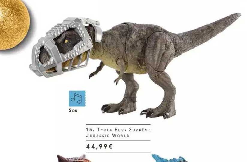 t-rex fury suprême jurassic world
