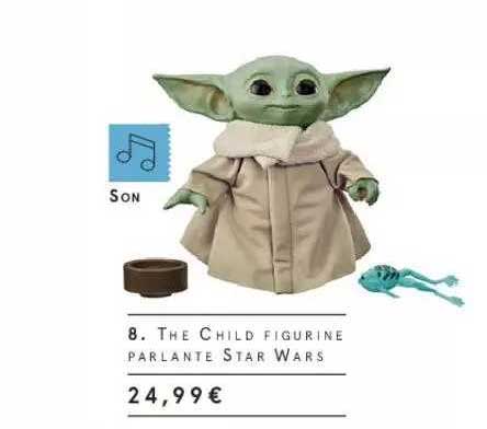 the child figurine parlante star wars