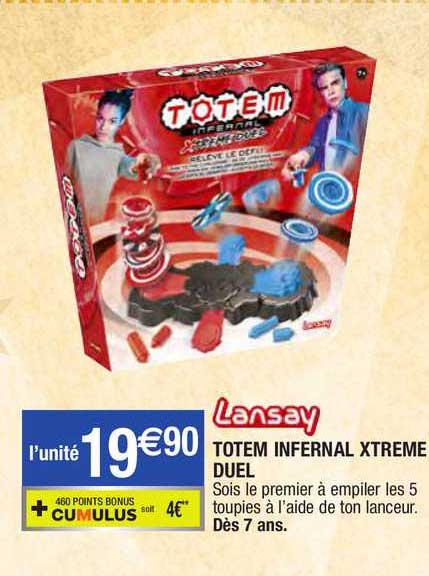 totem infernal xtreme duel lansay