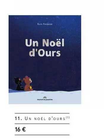 un noël d'ours