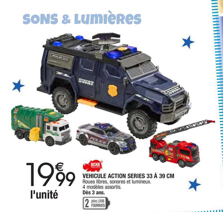 Véhicule Action Séries 33 à 39 Cm