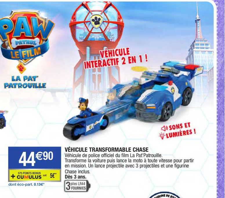 Véhicule Transformable Chase