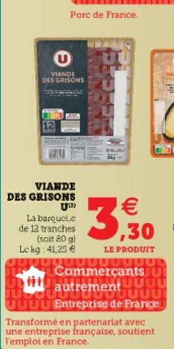 Viande Des Grisons U