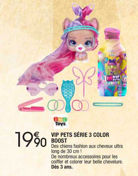 vip pets série 3 color boost imc toys