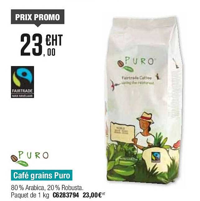 café grains puro