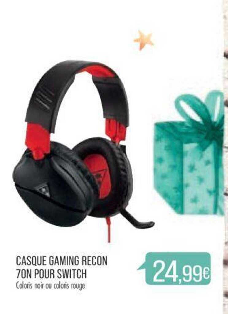 casque gaming recon 70n pour switch