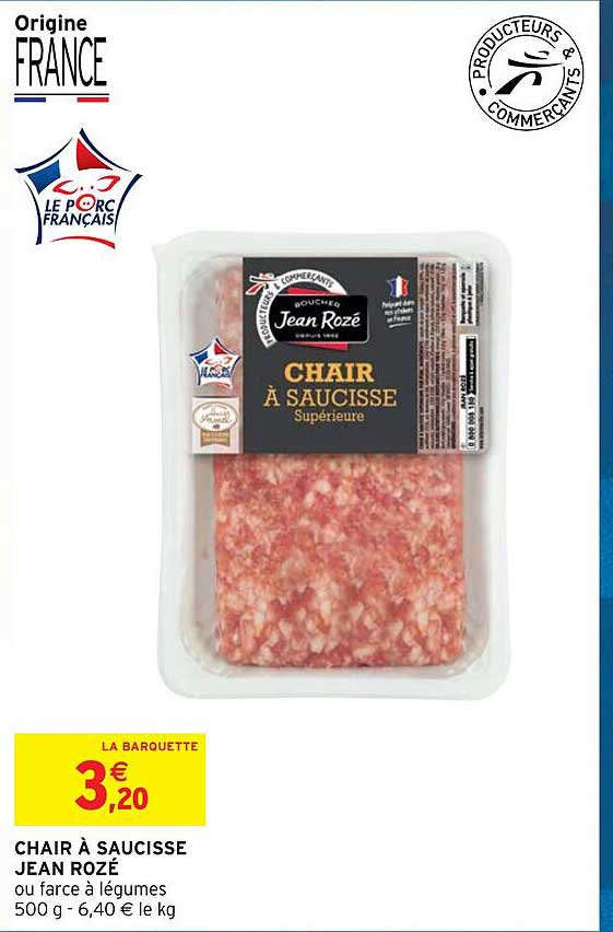 chair à saucisse jean rozé