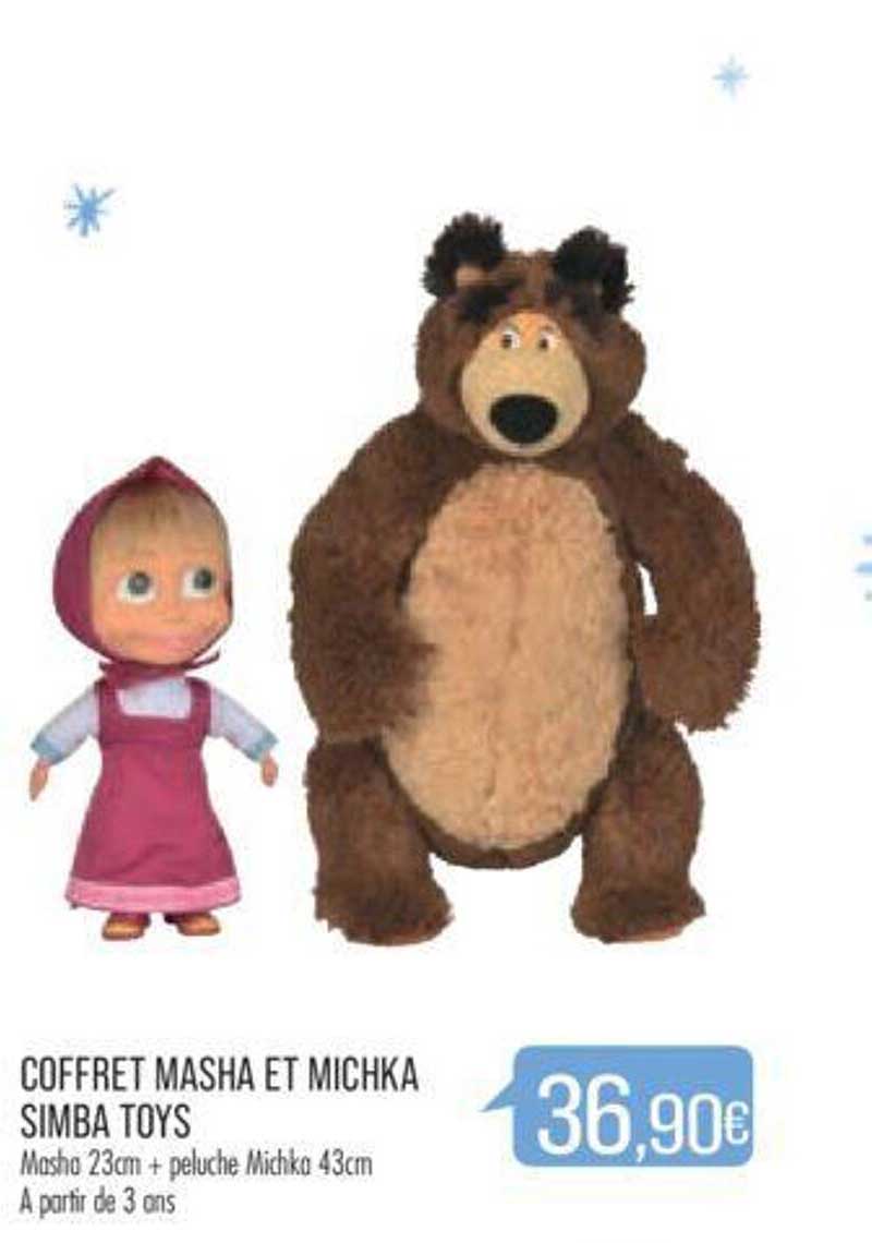 coffret masha et michka simba toys