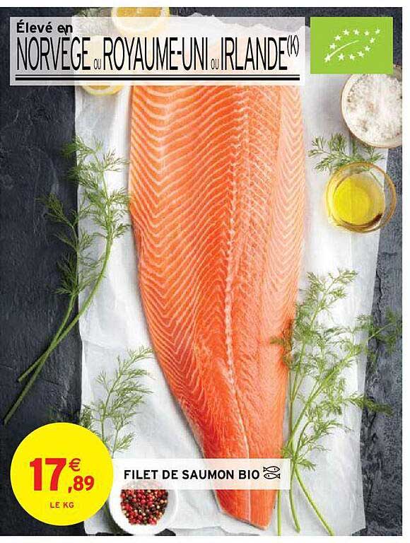 Filet De Saumon Bio