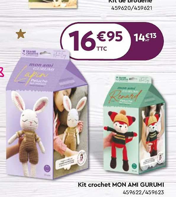Kit Crochet Mon Ami Gurumi