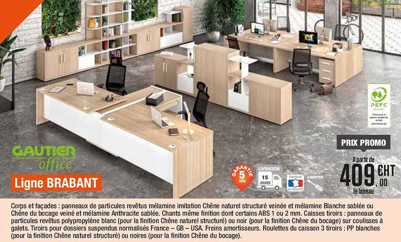 ligne brabant gautier office