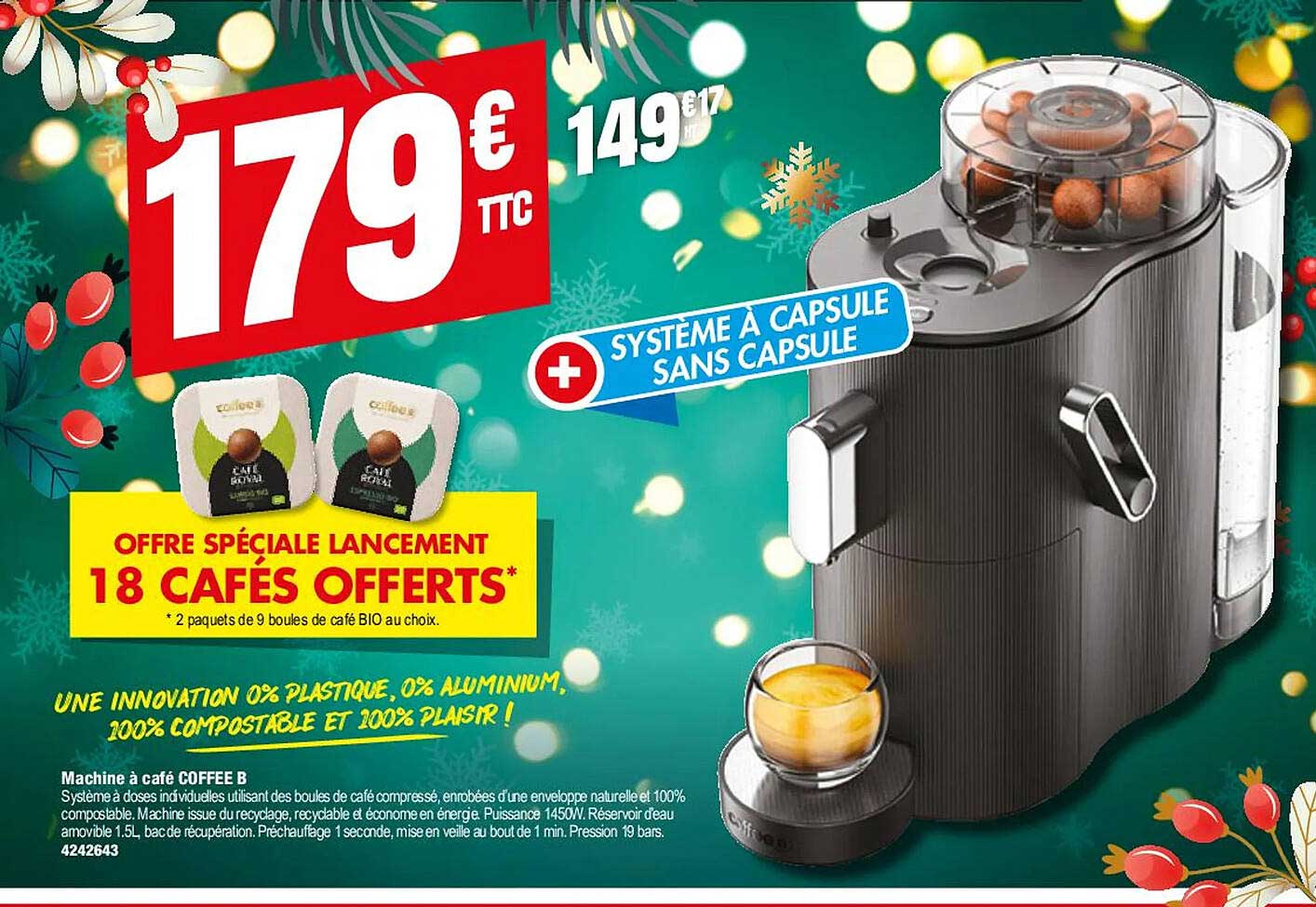 machine à café coffee b