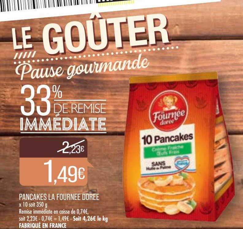 pancakes la fournée dorée