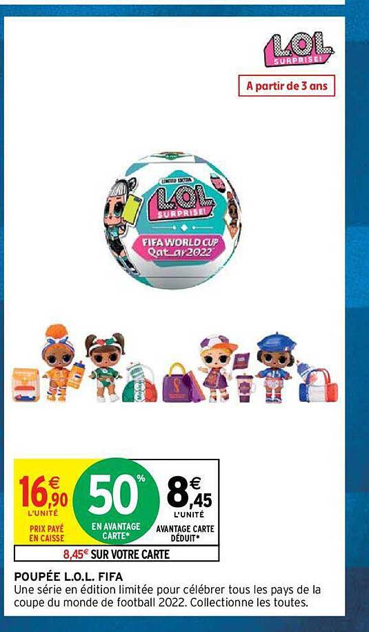 poupée l.o.l fifa