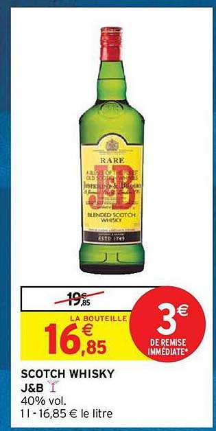 Scotch Whsky J&b