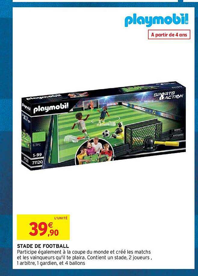 stade de football playmobil
